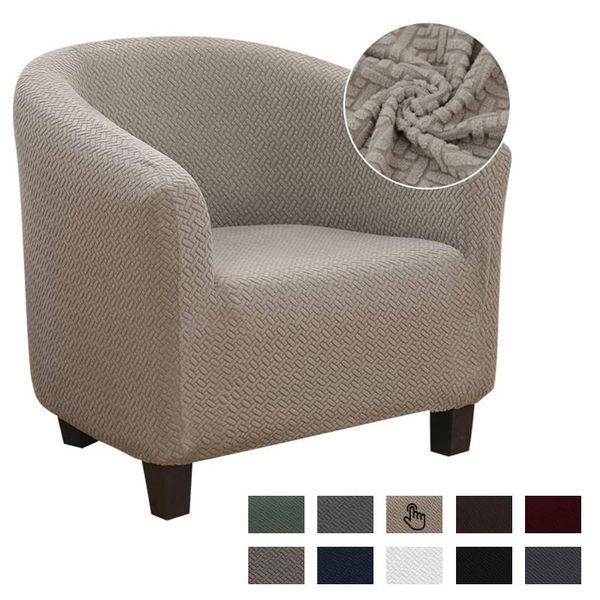 

chair covers stretch club slipcover diagonal plaid print armchair couch tub sofa cover furniture protect spfa for living room