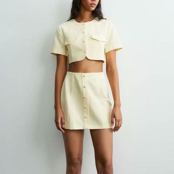 

women's blouses & shirts 2021 summer all-match shirt clothing, buttoned linen short short-sleeved solid color blouse jacket, White