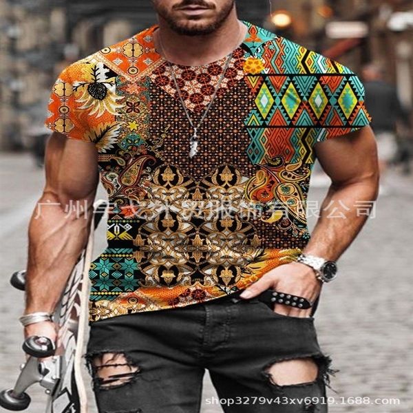 

opya 2021 summer t-wofashion print simple 2021 summer men's t-shirts) t-women'sfashion print simple t-shirt, White;black