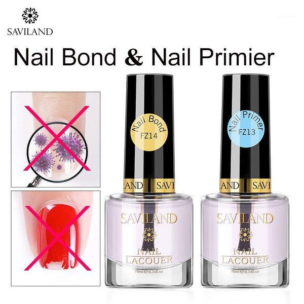 

nail bond long lasting gel primer varnish fast dry in air base no need of uv/led lamp polish lacquer1, Red;pink