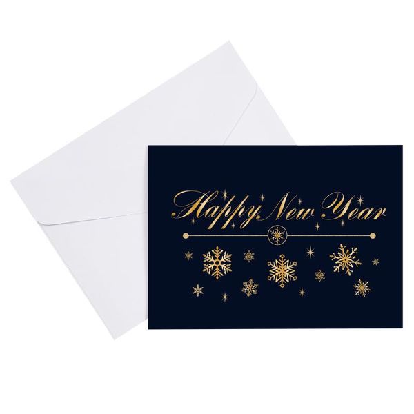 

greeting cards stobok 1 set happy year blessing message blank gift with envelopes