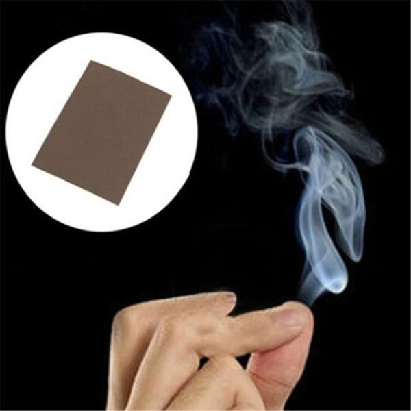 

5 pieces magic trick smokes surprise prank joke mystical fun magic smoke from finger tips interesting sell