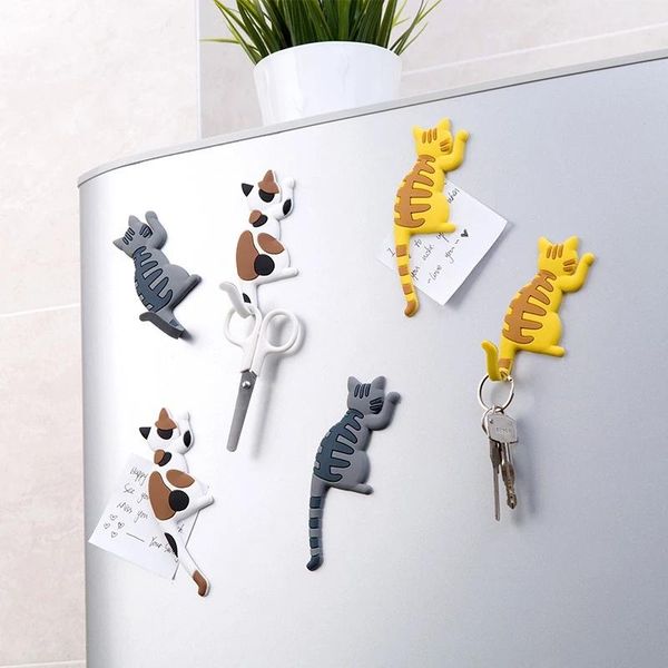 

fridge magnets magnetic cartoon cat home baby refrigerator magnet decoration souvenir hook