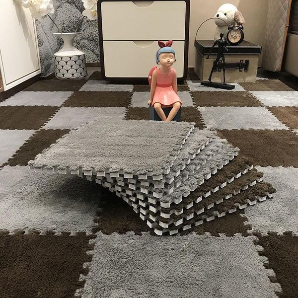 

carpets 10pcs/lot bedside carpet, bedroom girl, dirty-resistant suede living room, large area blanket mat, tatami mat ins f8159