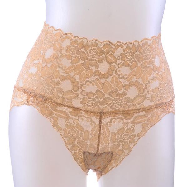 

women's panties calcinha full lace underwear women ladies high waist seamless triangle transparent woman clothes, Black;pink