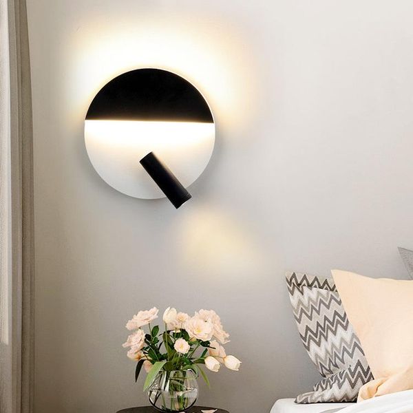 

wall lamp fixture rotatable spotlight ambient lighting dual switch light lamps