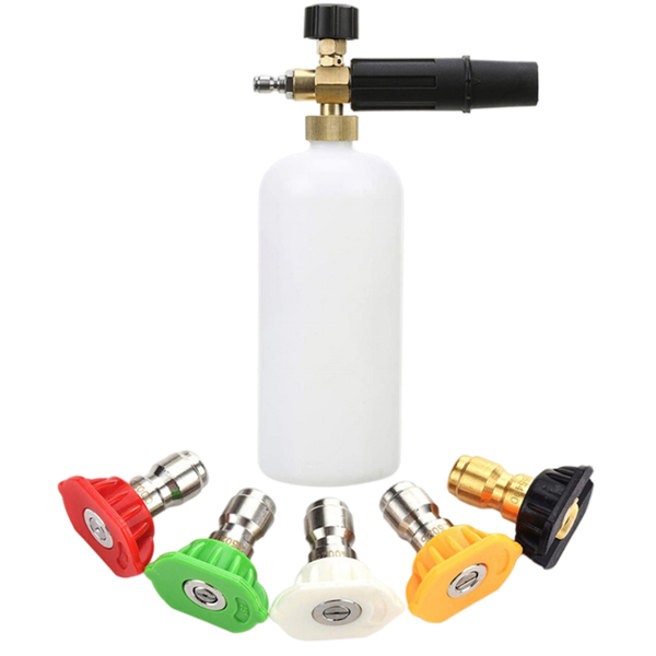 

watering equipments high pressure can washer nozzles foam spray gun car dirt clean water adapter home surface cleaning accessories