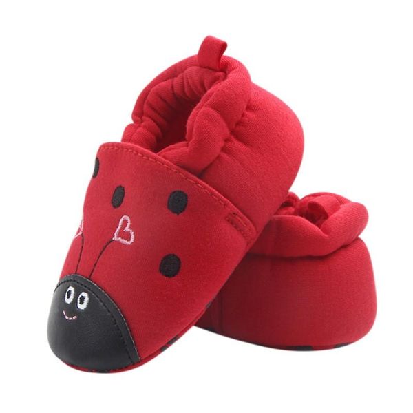

first walkers autumn winter knitted cotton cloth baby lovely shoes girls boys anti-drop