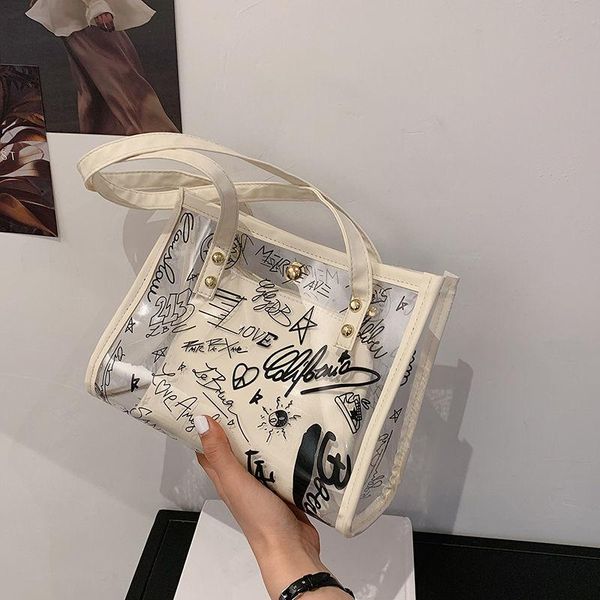 

evening bags transparent shoulder bag women summer women's fashion 2021
