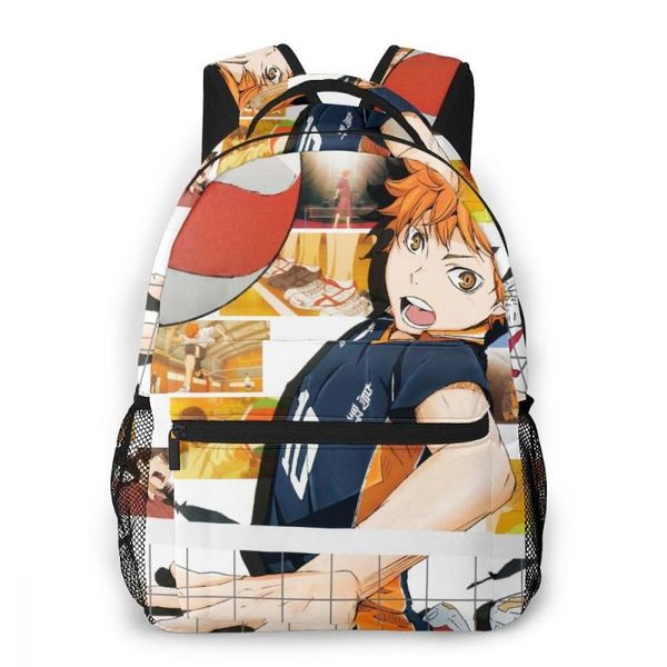 

backpack haikyuu for girls boys travel rucksackbackpacks teenage school bag
