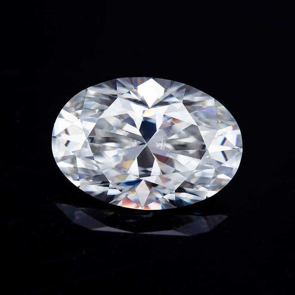 2 * 3mm D colore VVS1 Fabbrica di pietre preziose Moissanite allentate con taglio ovale di alta qualità per gioielleria raffinata Prezzo all'ingrosso Diamante Moissanite H1015