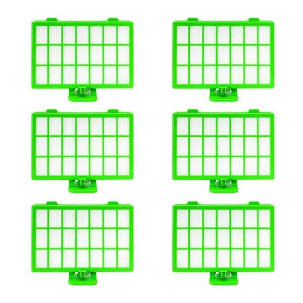 

vacuum cleaners 6pcs for rowenta zr0037 r02033 ro2052 cleaner hepa filter elements replacement accessories durable parts