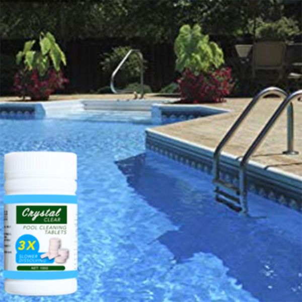 

pool & accessories 25# cleaning tablet effectively guard against bacteria blgae other organism cleaner spray stain removal all-purpose