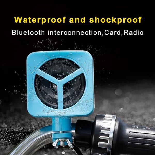 

motorcycle bicycle wireless waterproof bluetooth speaker portable mini subwoofer music player supports tf playback center speakers