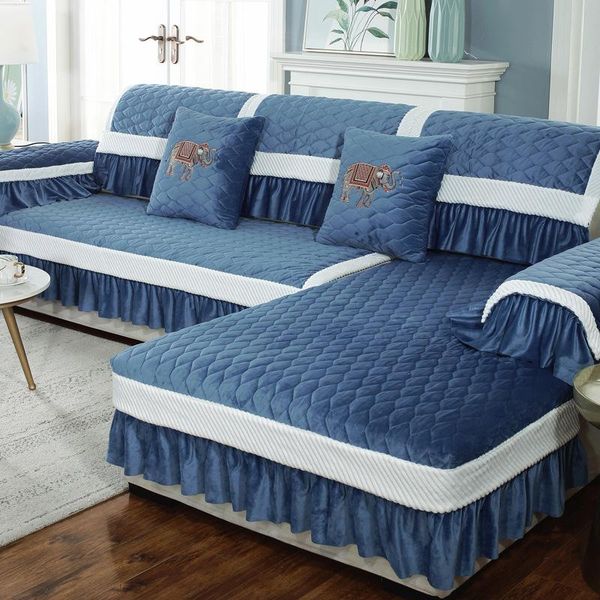 

chair covers nordic plush sofa universal non slip towels pillowcase four seasons cushion sectional for living room
