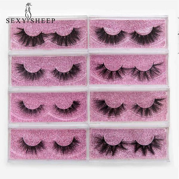 

mink eyelashes handmade full strip lashes cruelty luxury makeup dramatic 3d1