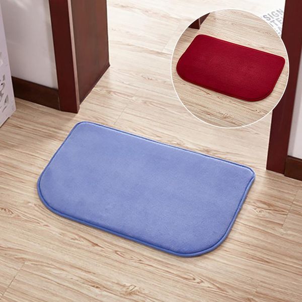 

bath mats thick coral fleece door mat modern home decor non-slip bathroom absorbent floor rug entry foot bedroom moisture carpet