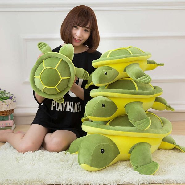 

plush toy tortoise doll turtle cute large bed children pillow sleeping girl, Blue