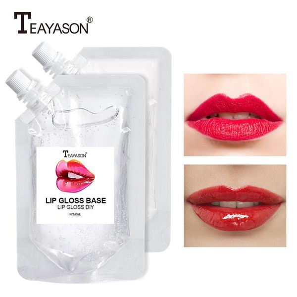 

lip gloss teayason diy transparent glaze base moisturizing 80ml