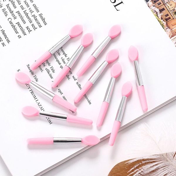 

makeup brushes 10pcs mini lip silicone lipstick brush