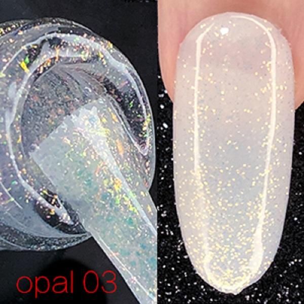 

nail gel francheska starlight opal uv potherapy polish flash powder 8ml art, Red;pink