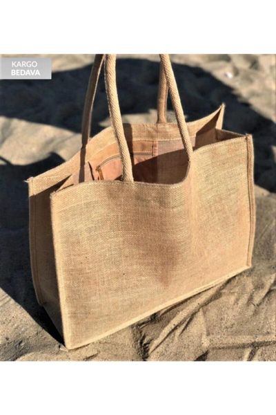 

evening bags women's straw beach bag jute fabric color soft handle