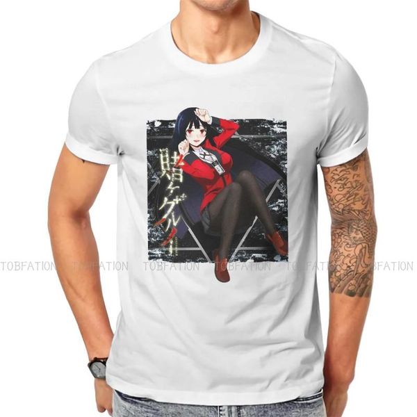 

men's t-shirts yumeko jabami hip hop tshirt elfen lied printing comfortable t shirt men tee gift idea, White;black