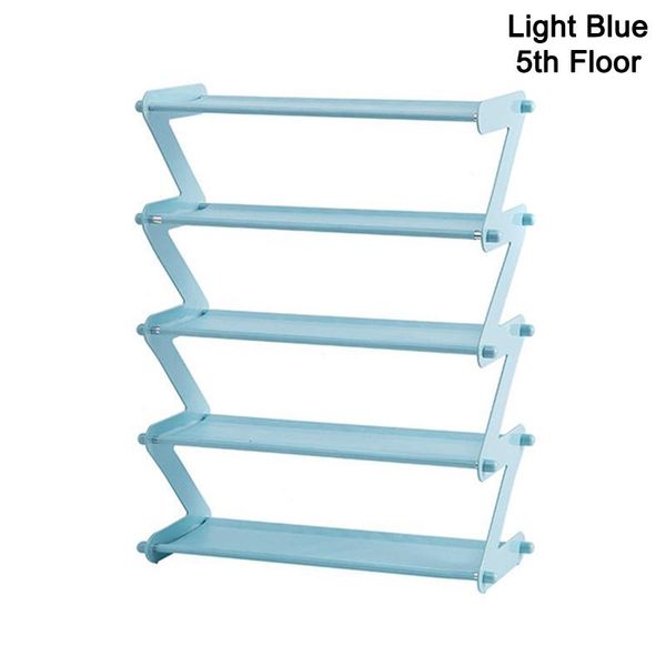 

stackable shoe organizer 4/5 tier multi-layer storage for shoes and daily supplies in home pak55 clothing & wardrobe