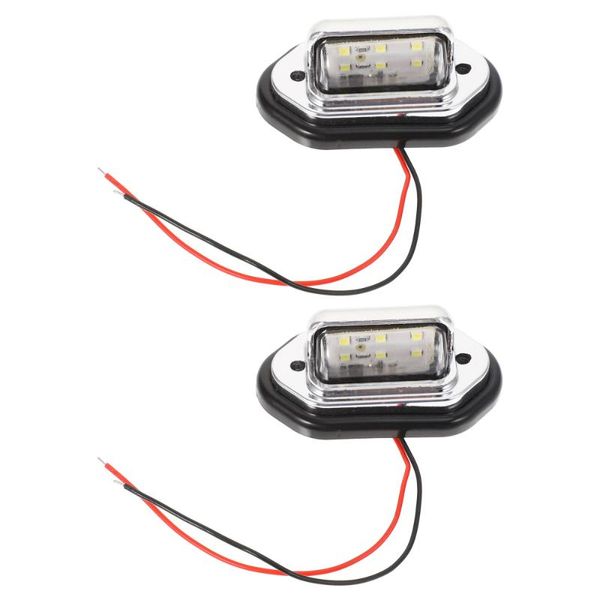 

bike lights 2pcs waterproof 6 led signal light tail boat navigation