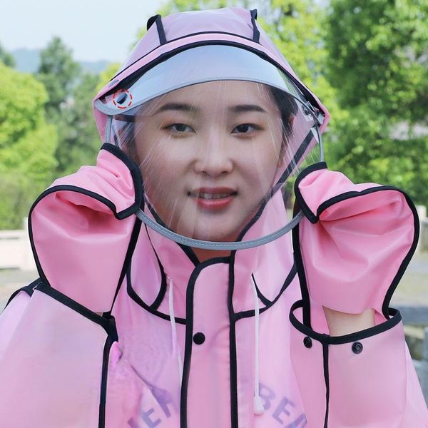 

raincoats fashion waterproof long raincoat women men rain coat hooded for outdoor hiking travel fishing climbing cycling thickened