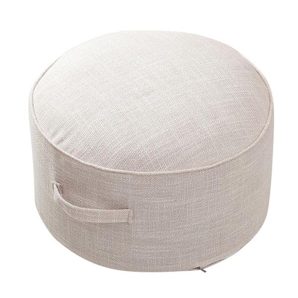 

home room ground cushion floor round seat cotton linen mats removable washable for drop cushion/decorative pillow