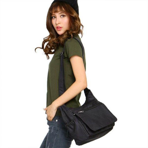 

shoulder bags portable women bag outdoor female travel handbag good quality ladies nylon tote crossbody bolsas cute side