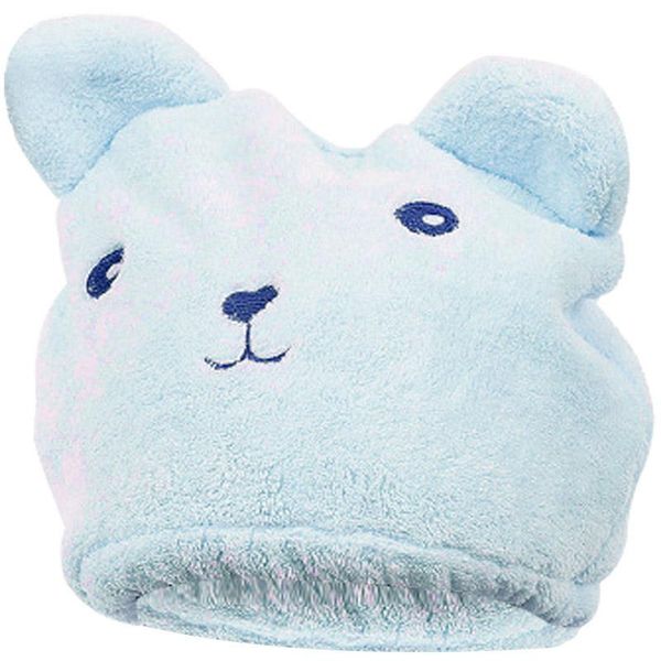 

shower caps dry hair microfiber solid quickly drying towel head wrap hat cat ears pattern turban women girls ladies cap bathing