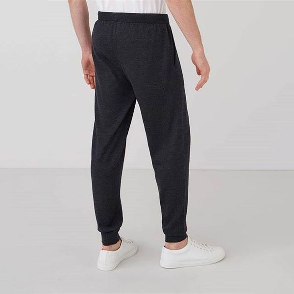 

men's pants merino wool sweatpants thermal outdoor for man and woman, Black