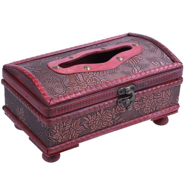 

tissue boxes & napkins elegant crafted wooden antique handmade old box jxd