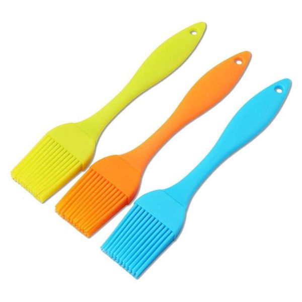

tools & accessories silicone basting brush high heat resisting liquid oil honey bbq utensil safety kitchen cooking