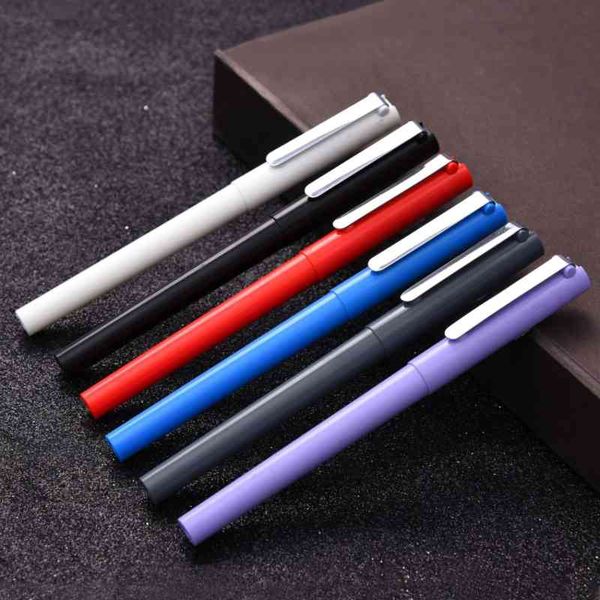 

color demonstration plastic ink bag student practice calligraphy upright pen