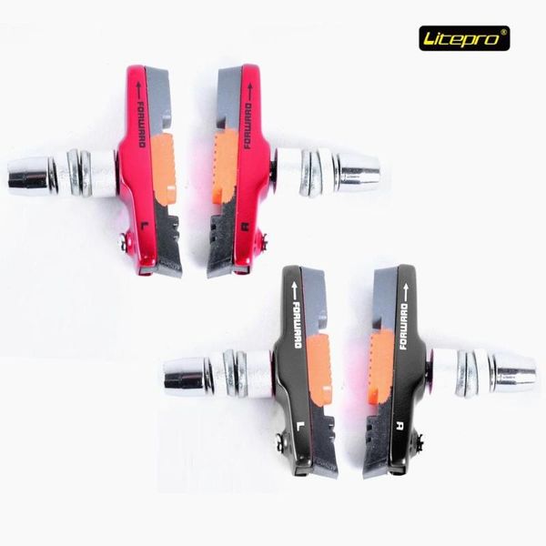 

bike brakes litepro v brake shoe set 412 folding road bicycle shoes