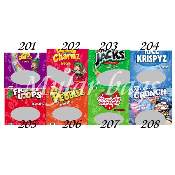 

cere edible rice package mylar bags treats edibles froot pebbles packaging vape bag smell proof zipper lock color printed poly resealable ch