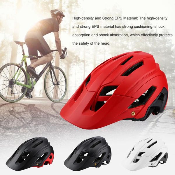 

road mountain bike helmet wide brim cycling outdoor bicycle head protector sports ventilated motorcycle helmets