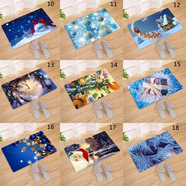 

cushion/decorative pillow merry christmas door mat flannel floor carpet decor for home xmas party year aug889