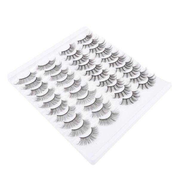 

false eyelashes 20 pairs realistic lashes girl beauty makeup