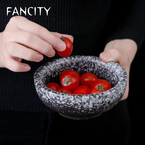 

bowls fancity thick and ceramic bowl, soup noodle rice fashion fruit salad household bowl