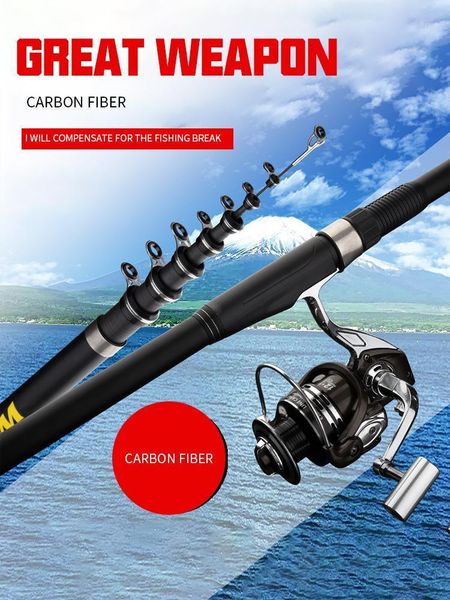 

fishing rod super light hard carbon sea hand marine jetting 2.7m 3.6m 4.5m 5.4m 6.3m boat rods