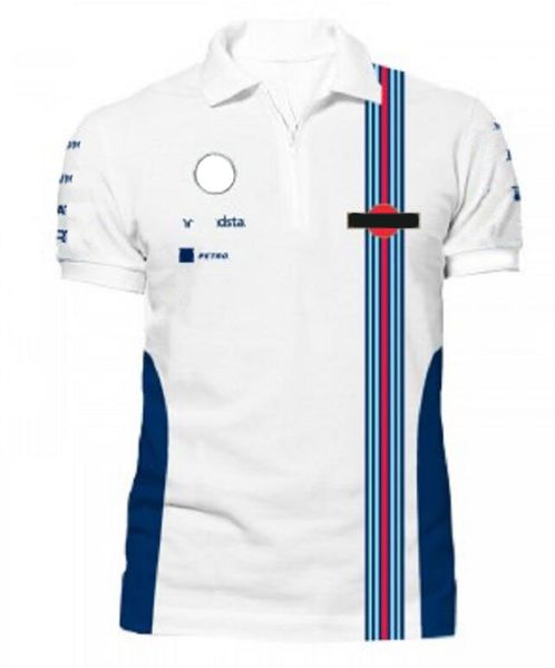 

f1 formula one racing suit fan team uniform lapel short sleeve t-shirt polo shirt quick dry
