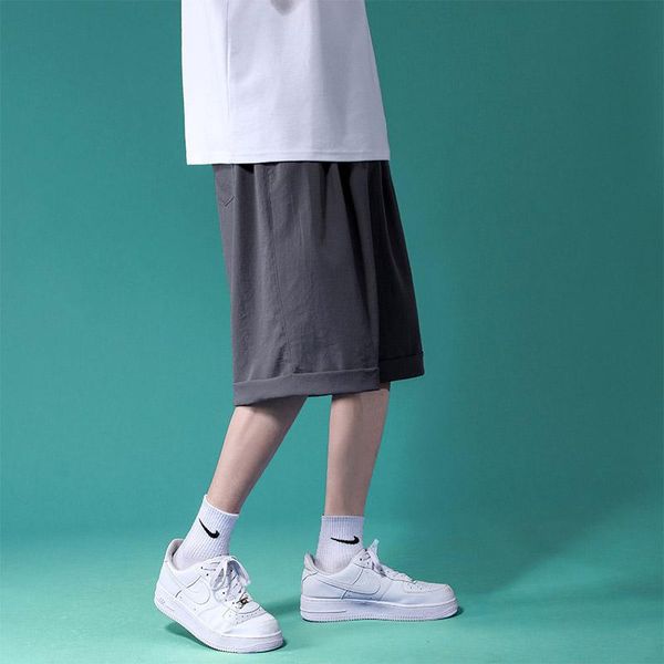 

men's shorts women casual jeans street beach man pants, White;black