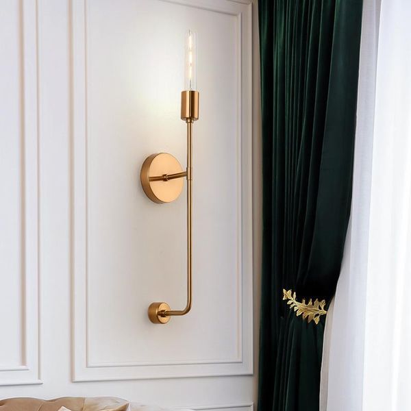 

wall lamps loft bed lamp living room decoration nordic home glass ball crystal dining bedroom bedside
