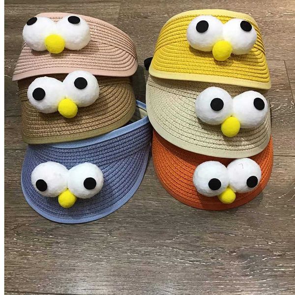 

baby hat summer sunshade empty cute super children sunscreen boy girl sun, Yellow