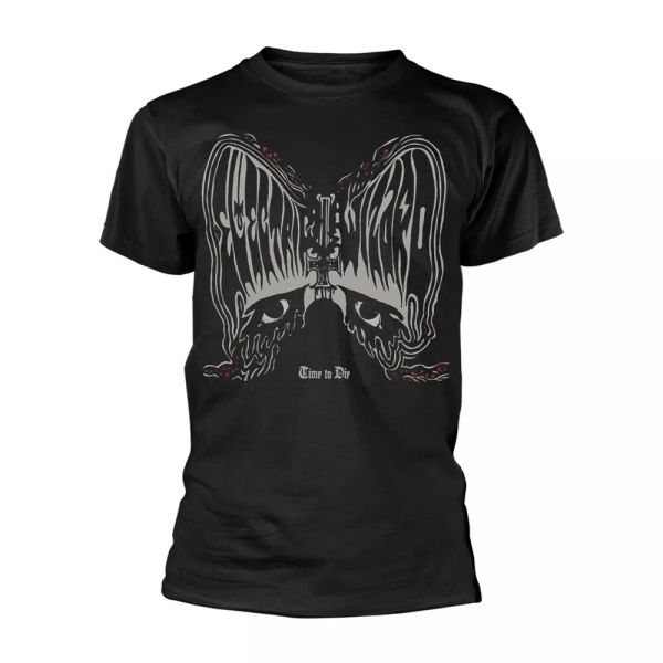 

electric wizard time to die official t-shirt men unisex, White;black