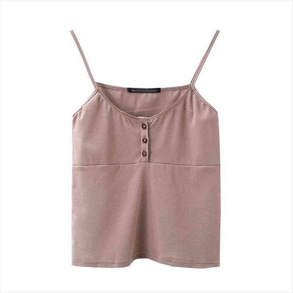 

slim girls soft cotton short camis summer fashion ladies bomb button vintage women chic lace cute, White